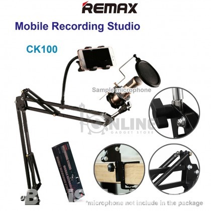 REMAX CK-100Microphone Stand With Pop Filter